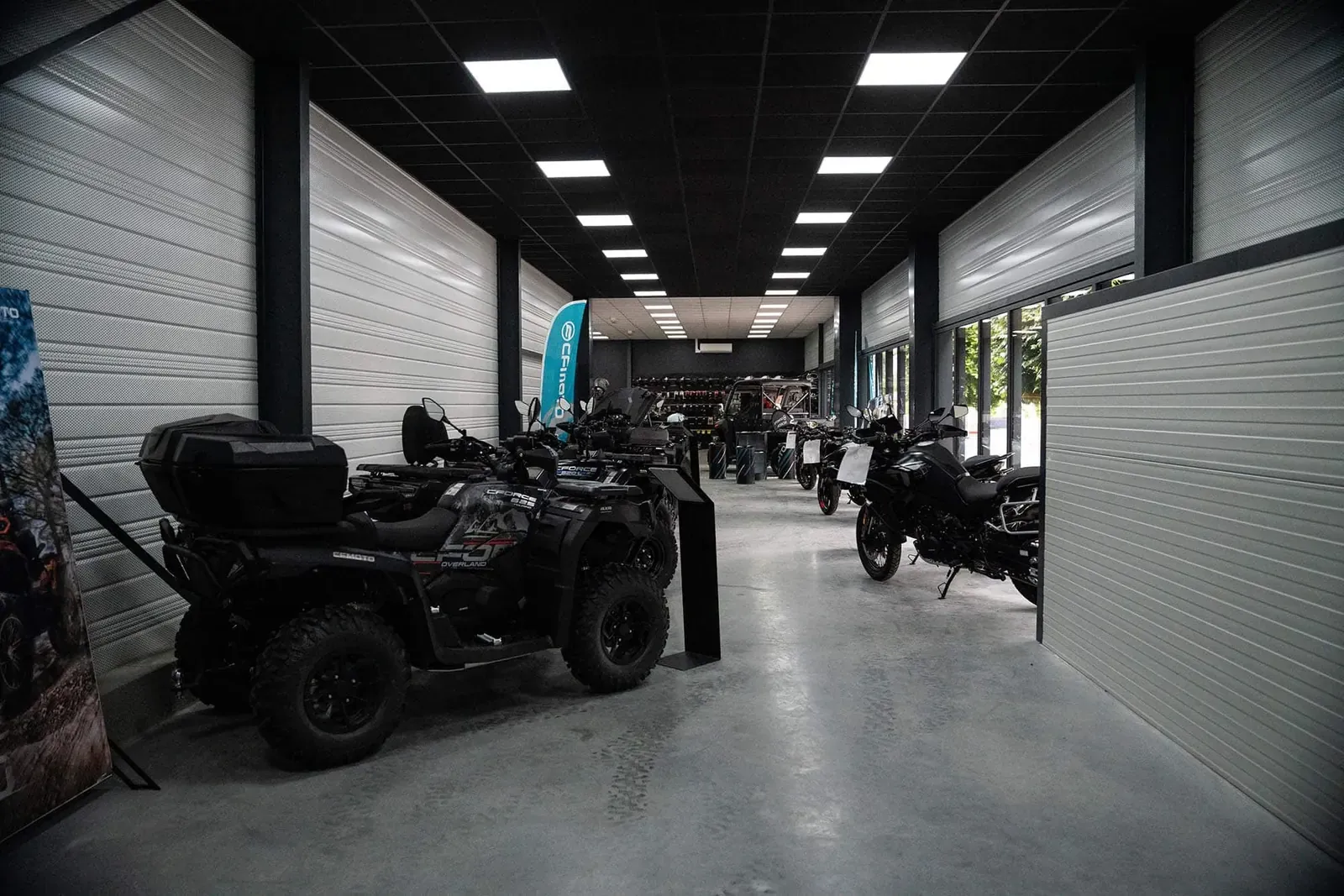 Le showroom de SP MOTO 85 à Chantonnay